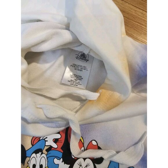 Disney Parks Mickey Mouse and Friends Cropped Hoodie Womens Size Large - Picture 3 of 4